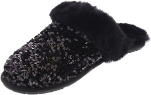 Les chaussons femme UGG Scuffette II Chunky Sequin 